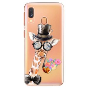 Plastové puzdro iSaprio - Sir Giraffe - Samsung Galaxy A40 vyobraziť