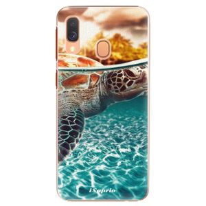 Plastové puzdro iSaprio - Turtle 01 - Samsung Galaxy A40 vyobraziť