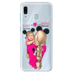 Plastové puzdro iSaprio - Mama Mouse Blond and Girl - Samsung Galaxy A30 vyobraziť