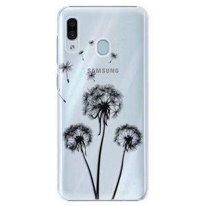 Plastové puzdro iSaprio - Three Dandelions - black - Samsung Galaxy A30 vyobraziť