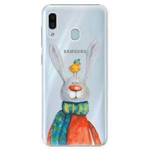 Plastové puzdro iSaprio - Rabbit And Bird - Samsung Galaxy A30 vyobraziť