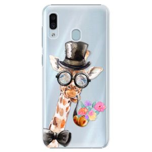 Plastové puzdro iSaprio - Sir Giraffe - Samsung Galaxy A30 vyobraziť