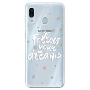 Plastové puzdro iSaprio - Follow Your Dreams - white - Samsung Galaxy A30 vyobraziť