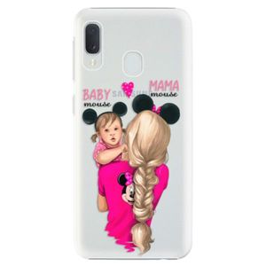 Plastové puzdro iSaprio - Mama Mouse Blond and Girl - Samsung Galaxy A20e vyobraziť