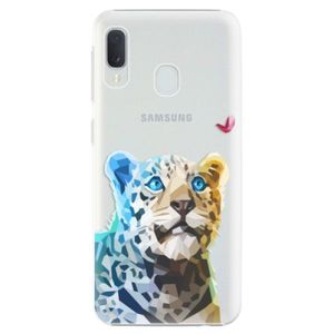 Plastové puzdro iSaprio - Leopard With Butterfly - Samsung Galaxy A20e vyobraziť