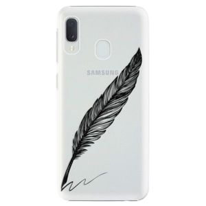 Plastové puzdro iSaprio - Writing By Feather - black - Samsung Galaxy A20e vyobraziť