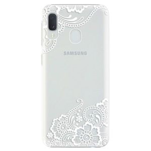 Plastové puzdro iSaprio - White Lace 02 - Samsung Galaxy A20e vyobraziť