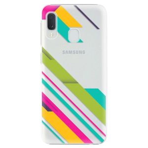 Plastové puzdro iSaprio - Color Stripes 03 - Samsung Galaxy A20e vyobraziť
