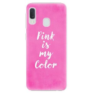 Plastové puzdro iSaprio - Pink is my color - Samsung Galaxy A20e vyobraziť