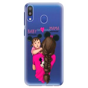 Plastové puzdro iSaprio - Mama Mouse Brunette and Girl - Samsung Galaxy M20 vyobraziť