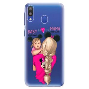 Plastové puzdro iSaprio - Mama Mouse Blond and Girl - Samsung Galaxy M20 vyobraziť