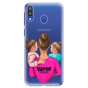 Plastové puzdro iSaprio - Super Mama - Two Girls - Samsung Galaxy M20 vyobraziť