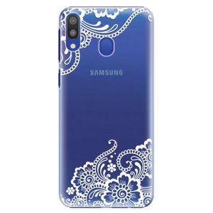 Plastové puzdro iSaprio - White Lace 02 - Samsung Galaxy M20 vyobraziť