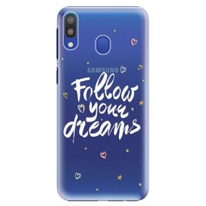 Plastové puzdro iSaprio - Follow Your Dreams - white - Samsung Galaxy M20 vyobraziť