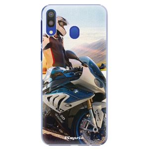 Plastové puzdro iSaprio - Motorcycle 10 - Samsung Galaxy M20 vyobraziť