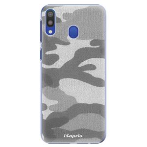 Plastové puzdro iSaprio - Gray Camuflage 02 - Samsung Galaxy M20 vyobraziť