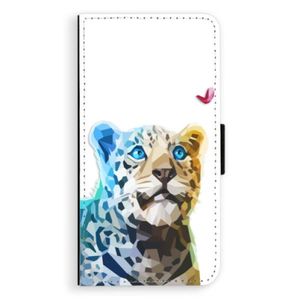Flipové puzdro iSaprio - Leopard With Butterfly - iPhone XS Max vyobraziť