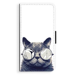 Flipové puzdro iSaprio - Crazy Cat 01 - iPhone XS Max vyobraziť