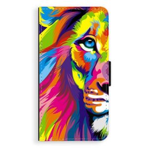 Flipové puzdro iSaprio - Rainbow Lion - iPhone XS Max vyobraziť