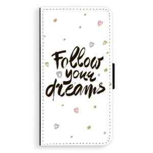 Flipové puzdro iSaprio - Follow Your Dreams - black - iPhone XS Max vyobraziť