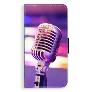Flipové puzdro iSaprio - Vintage Microphone - iPhone XS Max vyobraziť