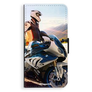 Flipové puzdro iSaprio - Motorcycle 10 - iPhone XS Max vyobraziť