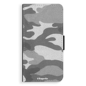 Flipové puzdro iSaprio - Gray Camuflage 02 - iPhone XS Max vyobraziť