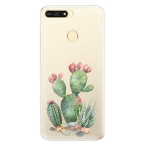 Silikónové puzdro iSaprio - Cacti 01 - Huawei Honor 7A vyobraziť