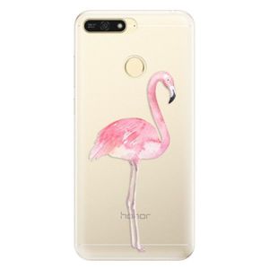 Silikónové puzdro iSaprio - Flamingo 01 - Huawei Honor 7A vyobraziť