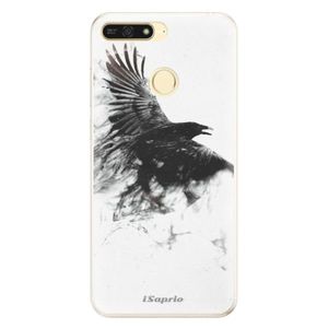 Silikónové puzdro iSaprio - Dark Bird 01 - Huawei Honor 7A vyobraziť