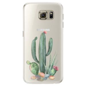Silikónové puzdro iSaprio - Cacti 02 - Samsung Galaxy S6 Edge vyobraziť