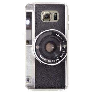 Silikónové puzdro iSaprio - Vintage Camera 01 - Samsung Galaxy S6 Edge vyobraziť