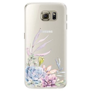 Silikónové puzdro iSaprio - Succulent 01 - Samsung Galaxy S6 Edge vyobraziť
