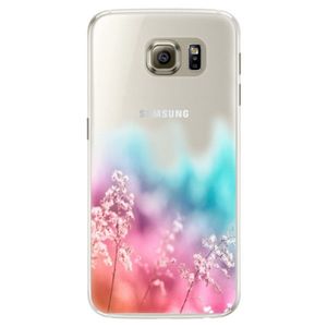 Silikónové puzdro iSaprio - Rainbow Grass - Samsung Galaxy S6 Edge vyobraziť