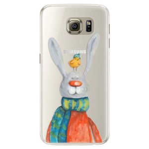Silikónové puzdro iSaprio - Rabbit And Bird - Samsung Galaxy S6 Edge vyobraziť