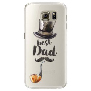 Silikónové puzdro iSaprio - Best Dad - Samsung Galaxy S6 Edge vyobraziť
