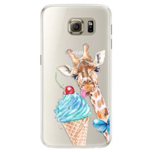 Silikónové puzdro iSaprio - Love Ice-Cream - Samsung Galaxy S6 Edge vyobraziť