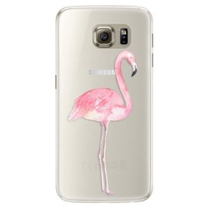 Silikónové puzdro iSaprio - Flamingo 01 - Samsung Galaxy S6 Edge vyobraziť