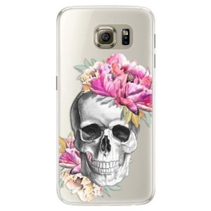 Silikónové puzdro iSaprio - Pretty Skull - Samsung Galaxy S6 Edge vyobraziť