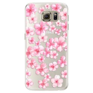 Silikónové puzdro iSaprio - Flower Pattern 05 - Samsung Galaxy S6 Edge vyobraziť