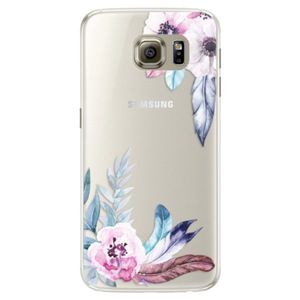 Silikónové puzdro iSaprio - Flower Pattern 04 - Samsung Galaxy S6 Edge vyobraziť