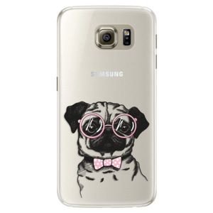 Silikónové puzdro iSaprio - The Pug - Samsung Galaxy S6 Edge vyobraziť