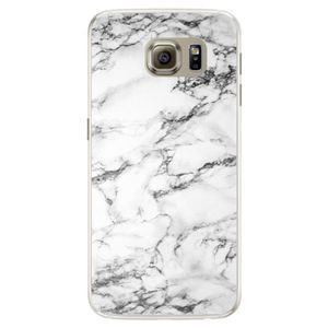 Silikónové puzdro iSaprio - White Marble 01 - Samsung Galaxy S6 Edge vyobraziť