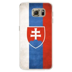 Silikónové puzdro iSaprio - Slovakia Flag - Samsung Galaxy S6 Edge vyobraziť