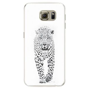 Silikónové puzdro iSaprio - White Jaguar - Samsung Galaxy S6 Edge vyobraziť