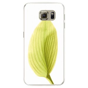 Silikónové puzdro iSaprio - Green Leaf - Samsung Galaxy S6 Edge vyobraziť