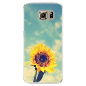 Silikónové puzdro iSaprio - Sunflower 01 - Samsung Galaxy S6 Edge vyobraziť
