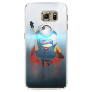 Silikónové puzdro iSaprio - Mimons Superman 02 - Samsung Galaxy S6 Edge vyobraziť