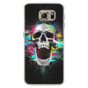 Silikónové puzdro iSaprio - Skull in Colors - Samsung Galaxy S6 Edge vyobraziť