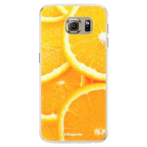 Silikónové puzdro iSaprio - Orange 10 - Samsung Galaxy S6 Edge vyobraziť
